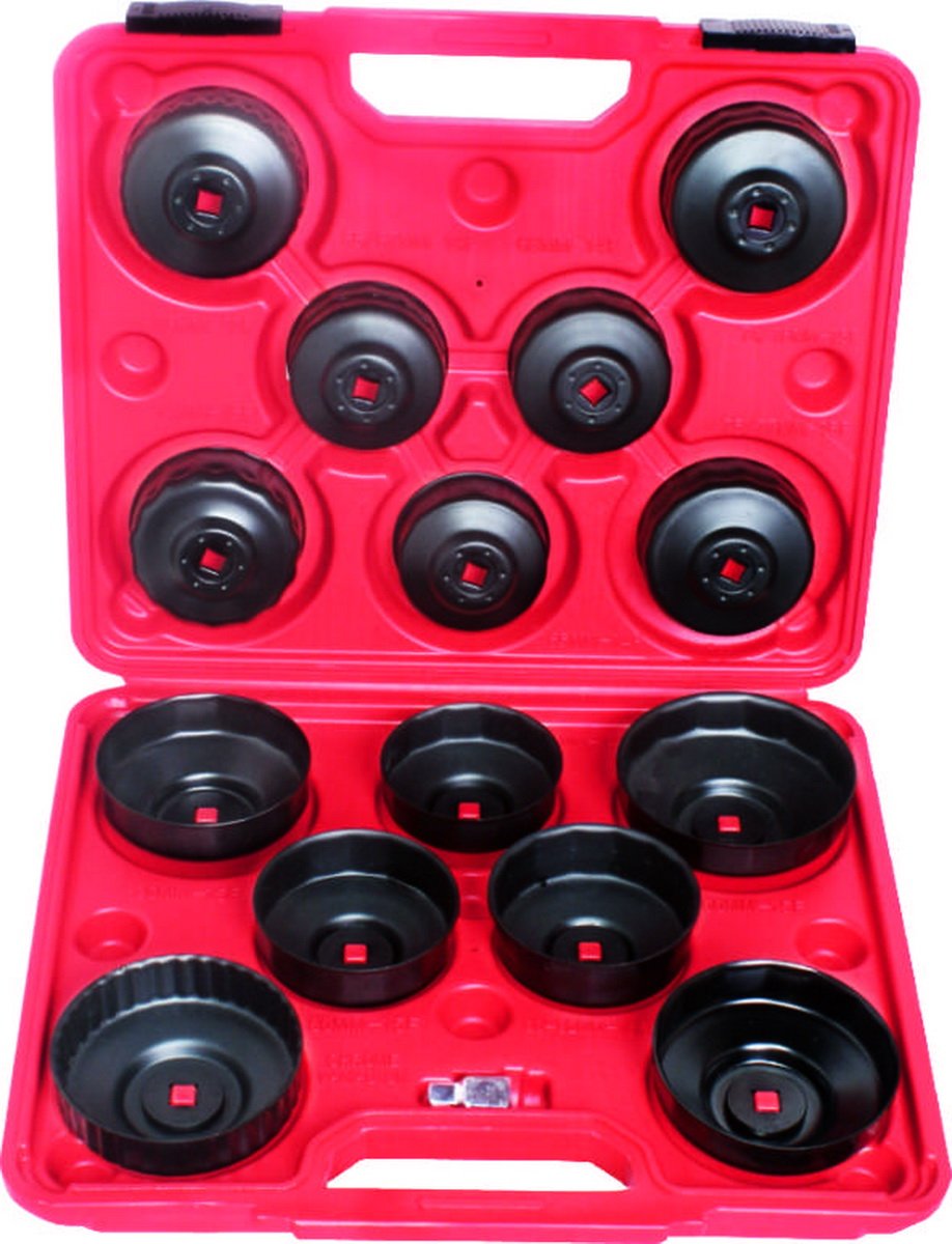 14Pcs Oil Filter Wrench Cap Type
